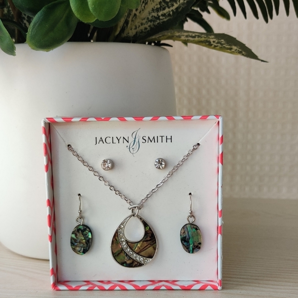 Jacklyn Smith earrings and necklace set
